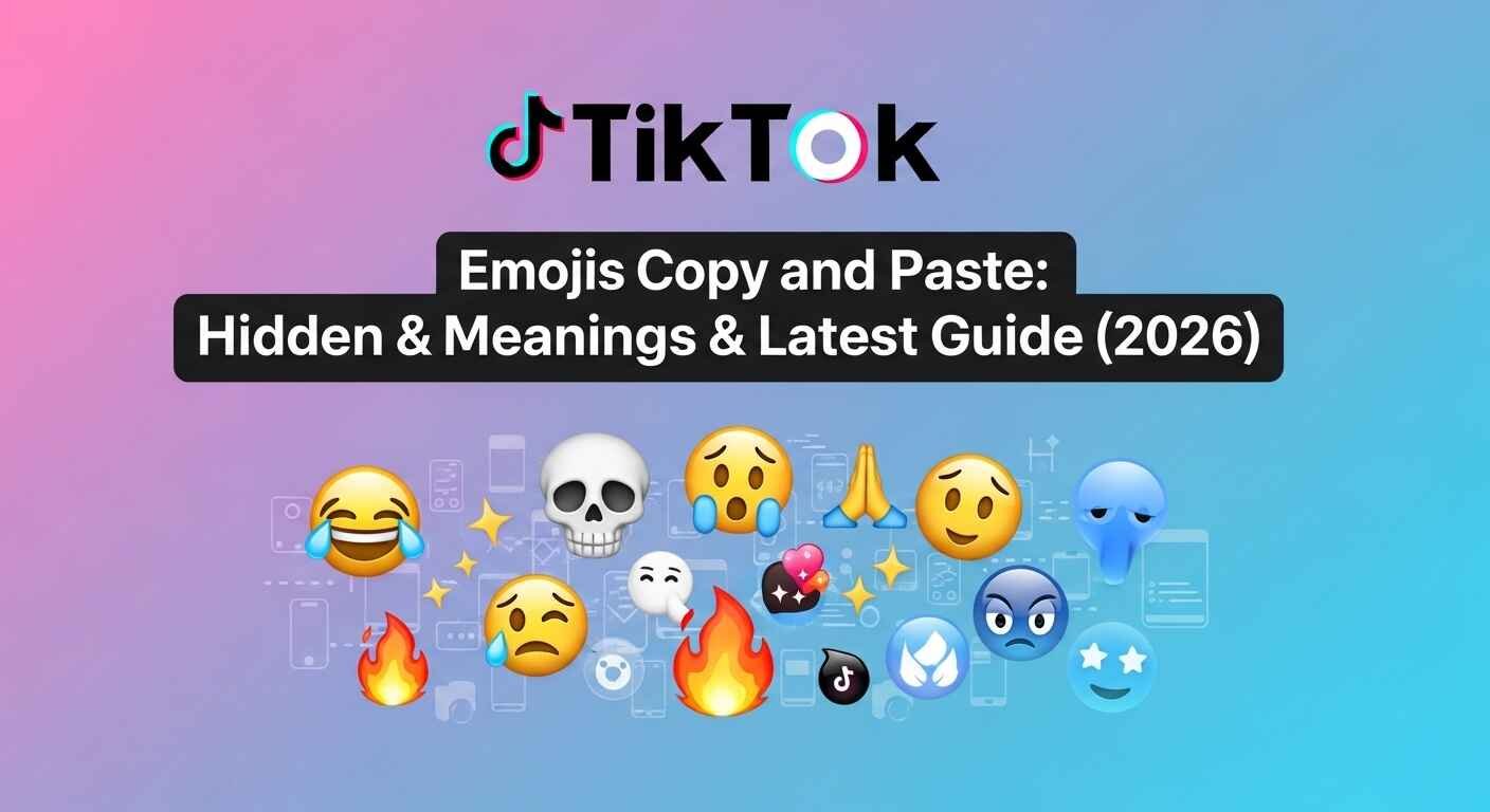 What Are TikTok Emojis Copy and Paste?