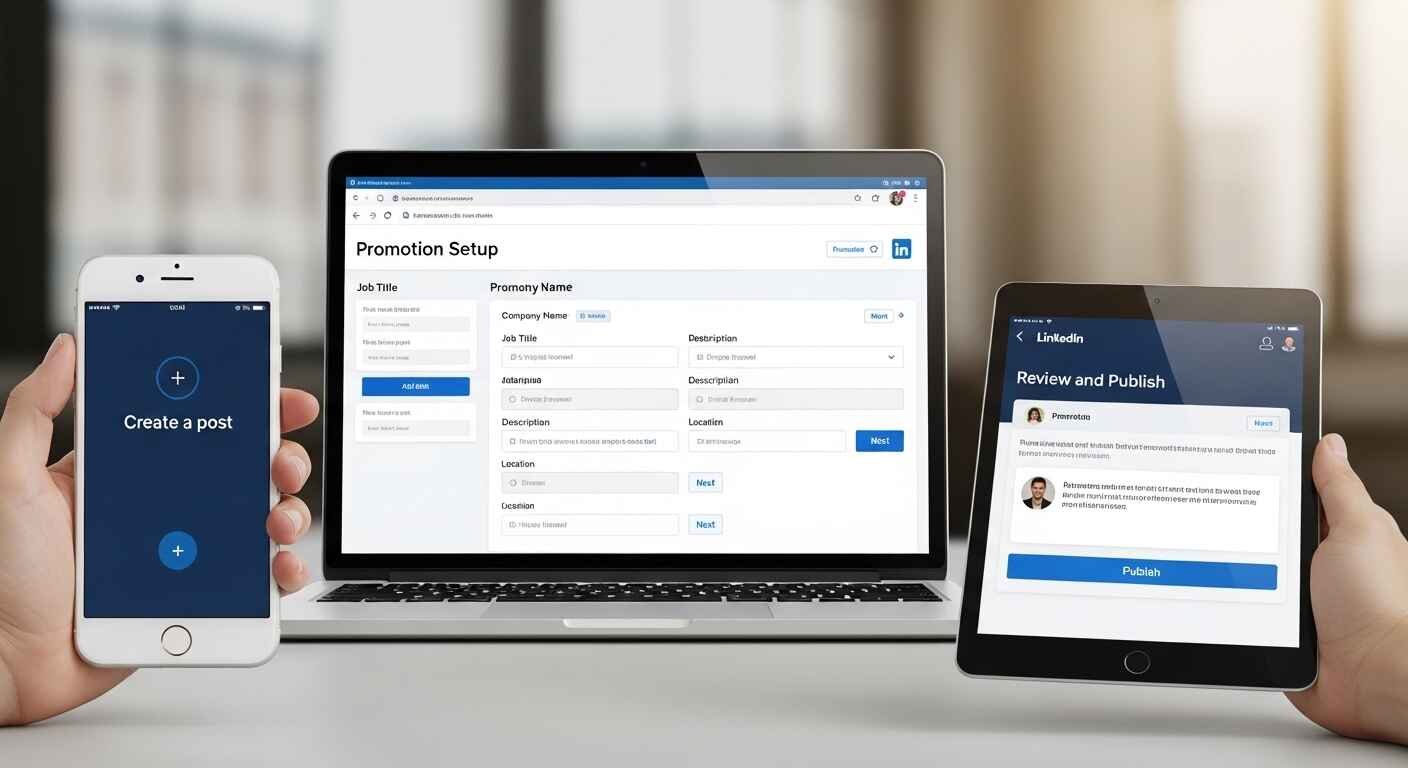 Why Adding a Promotion on LinkedIn Matters
